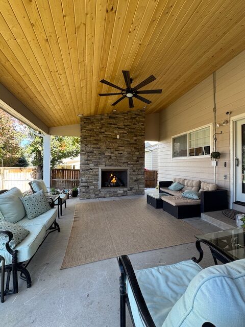 Dried out deck bottom with Rain Escape